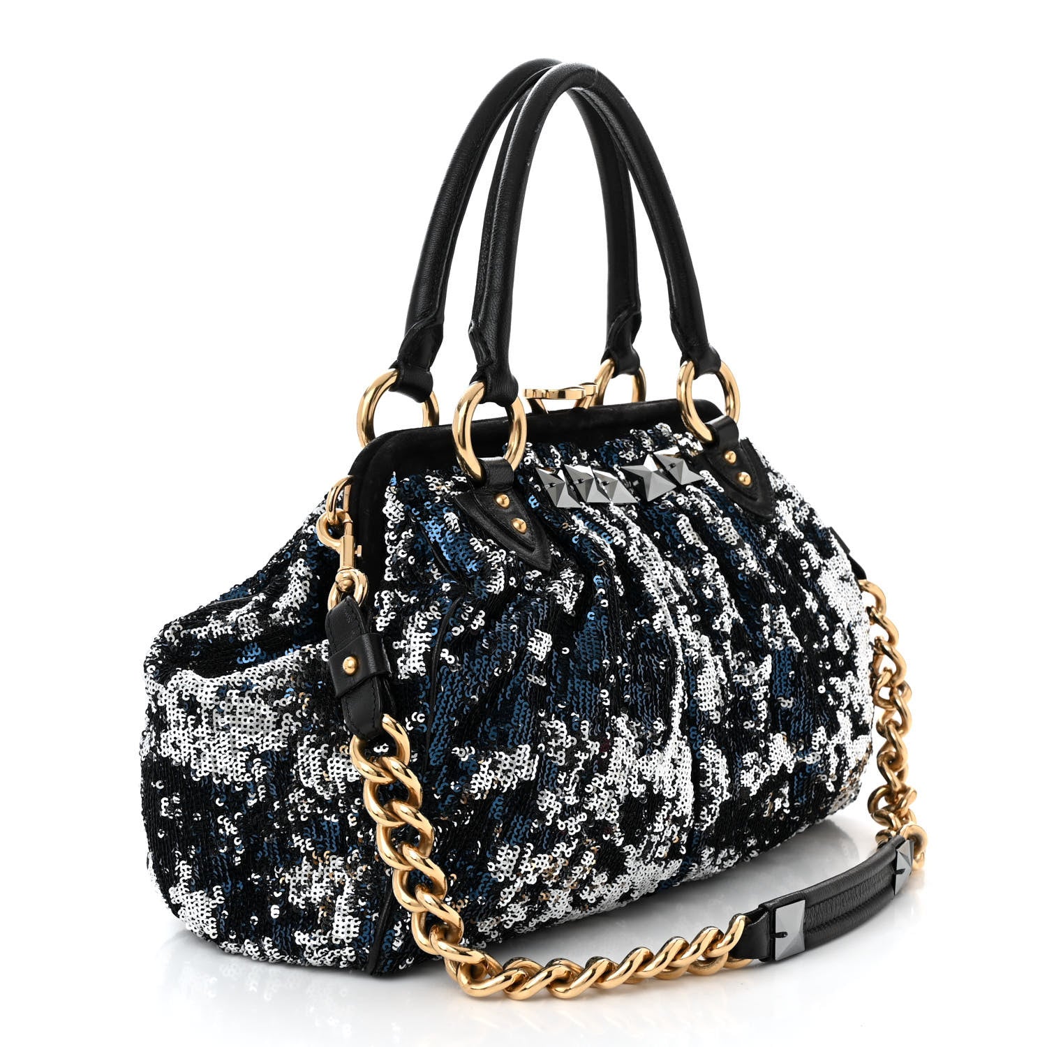 Marc Jacobs Sequined New York Rocker Stam Blue 3 of 10