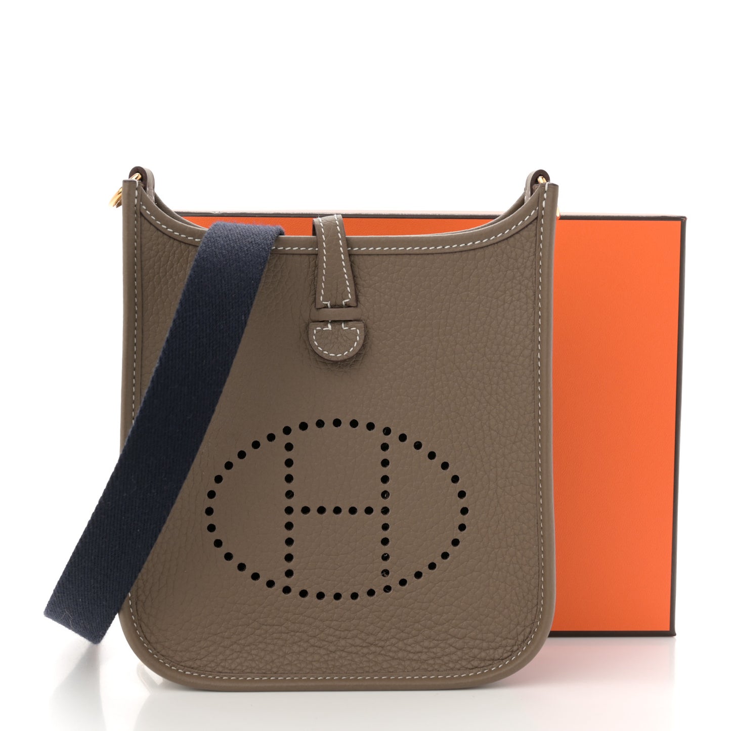 Taurillon Clemence Amazone Evelyne TPM Etoupe Bleu Indigo
