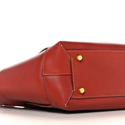 Bottega Veneta French Calfskin Maxi Intrecciato Medium Arco Red 6 of 7