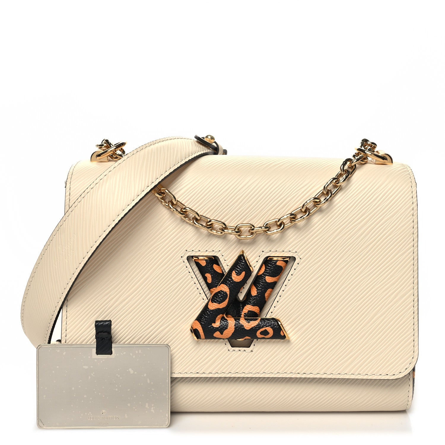 Louis Vuitton Epi Giant Jungle Twist Shoulder Bag MM Quartz 2 of 10