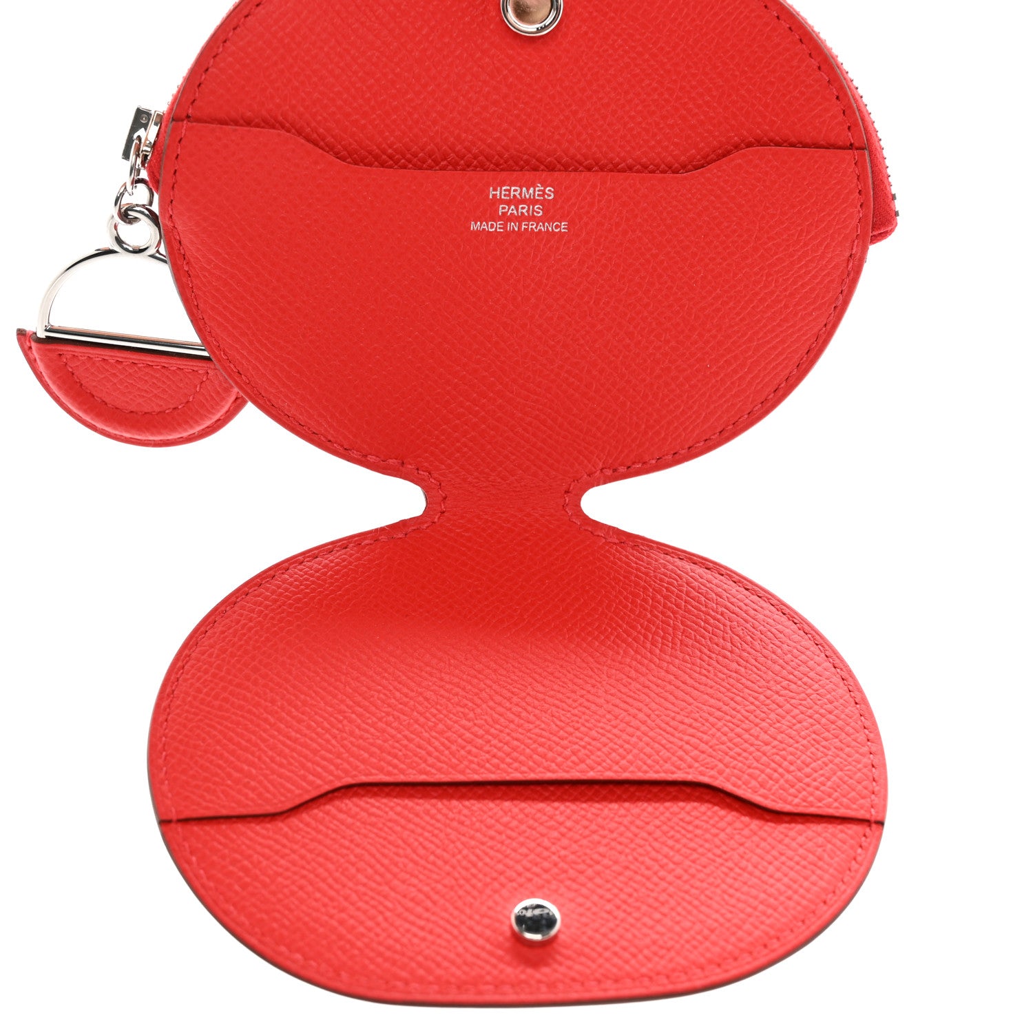 Hermes Epsom In-The-Loop-To-Go Pochette Multicolore Rouge de Coeur 5 of 9