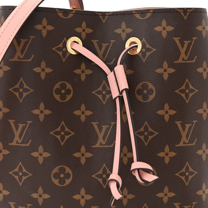 Louis Vuitton Monogram Neonoe MM Rose Poudre 7 of 11