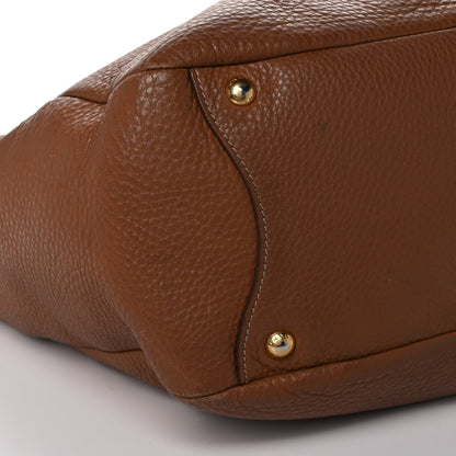 Prada Vitello Daino Side Pocket Hobo Cuoio 8 of 9
