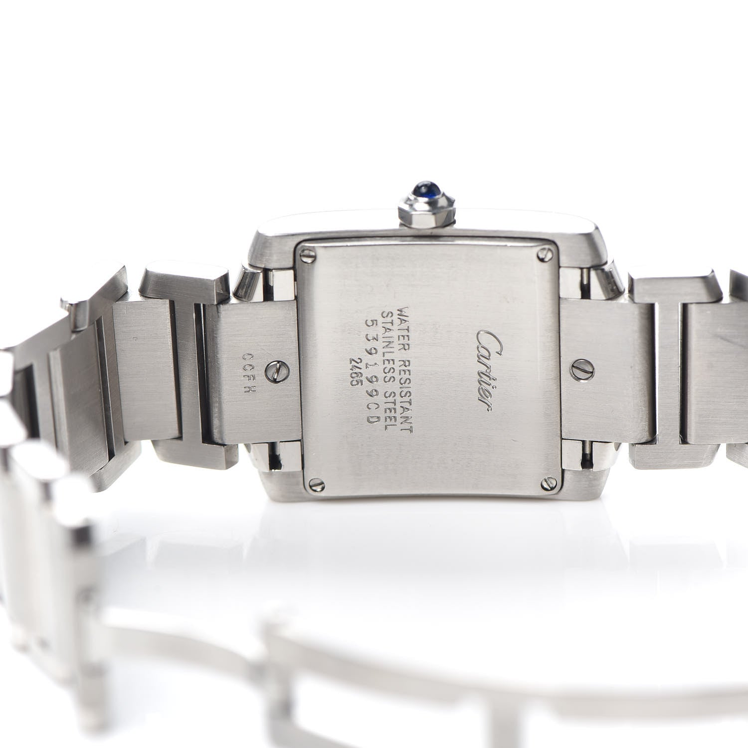Cartier Stainless Steel 25mm Tank Francaise Quartz Watch 4 of 4