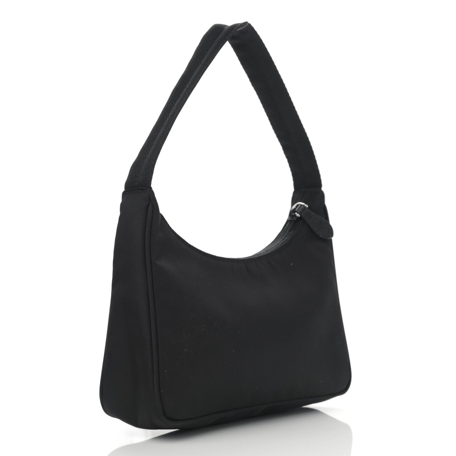 Prada Tessuto Nylon Mini Re-Edition 2000 Bag Black 3 of 11