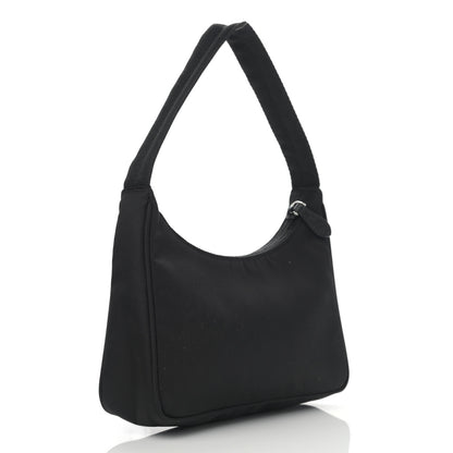 Prada Tessuto Nylon Mini Re-Edition 2000 Bag Black 3 of 11