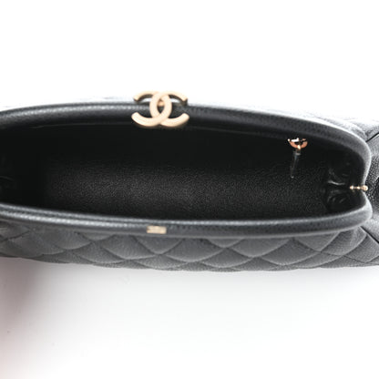 Chanel Caviar Quilted Timeless Clutch Black 5 of 9