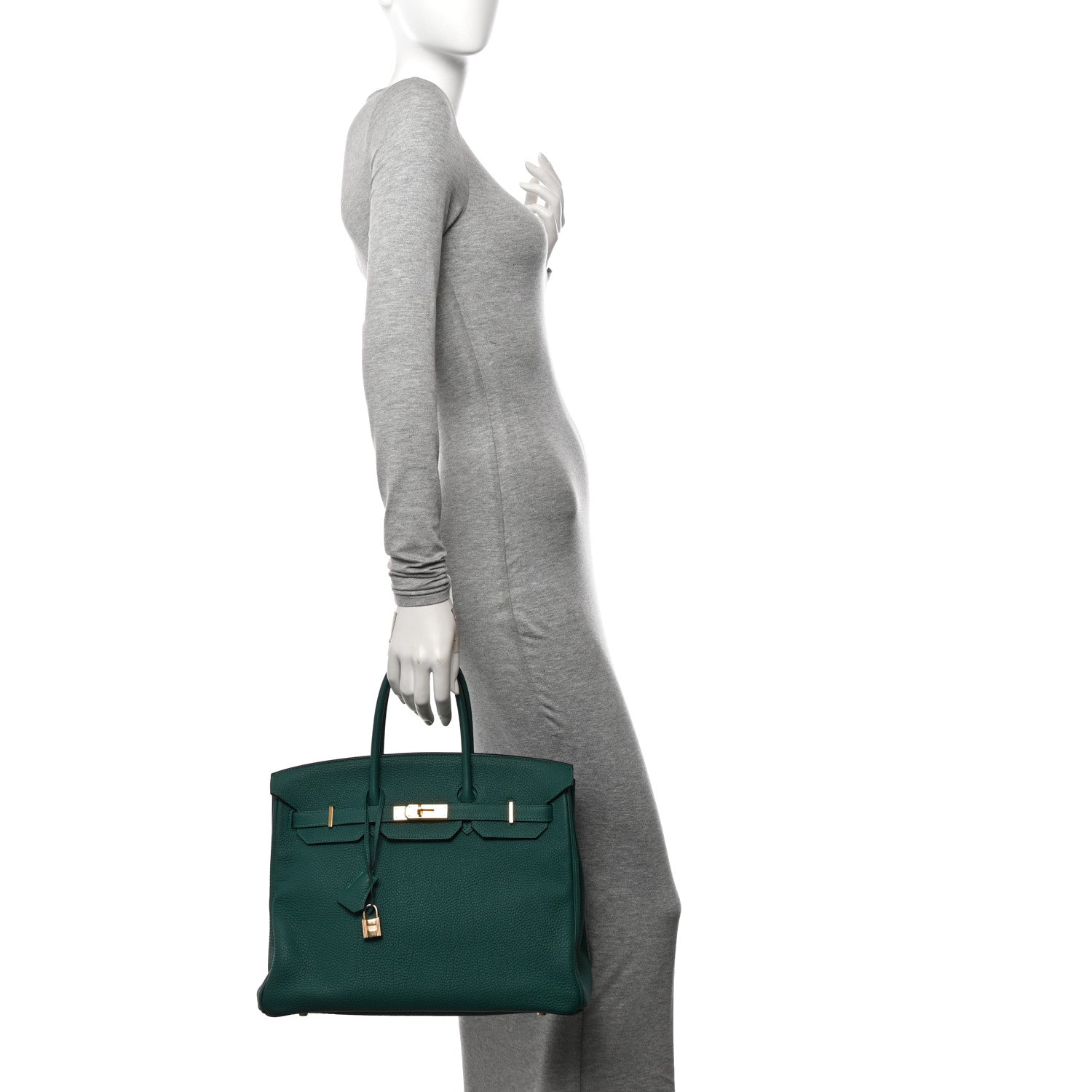Hermes Togo Birkin 35 Malachite 2 of 10