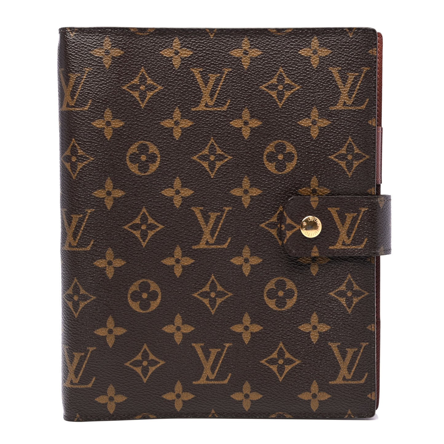 Monogram Large Ring Agenda Cover