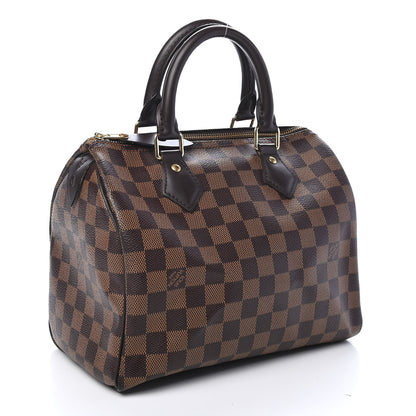 Louis Vuitton Damier Ebene Speedy 25 3 of 9