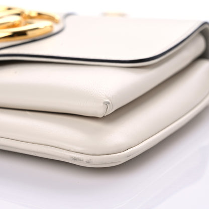 Gucci Calfskin Small Arli Flap Shoulder Bag Mystic White 6 of 13