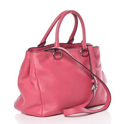 Prada Vitello Daino Tote Peonia 4 of 11