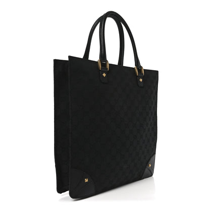 Gucci Monogram Tote Black 3 of 10