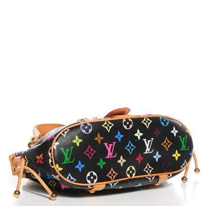 Louis Vuitton Monogram Multicolor Theda GM Black 4 of 7