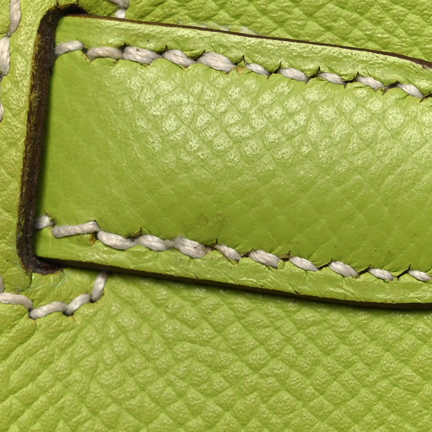 Hermes Epsom Candy Kelly Retourne 32 Kiwi Lichen 14 of 16