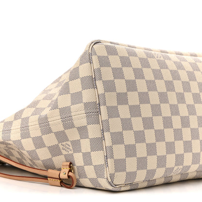 Louis Vuitton Damier Azur Neo Neverfull GM Rose Ballerine 9 of 14