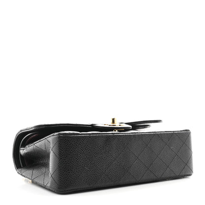 Chanel Caviar Quilted Small Double Flap Black 4 of 11