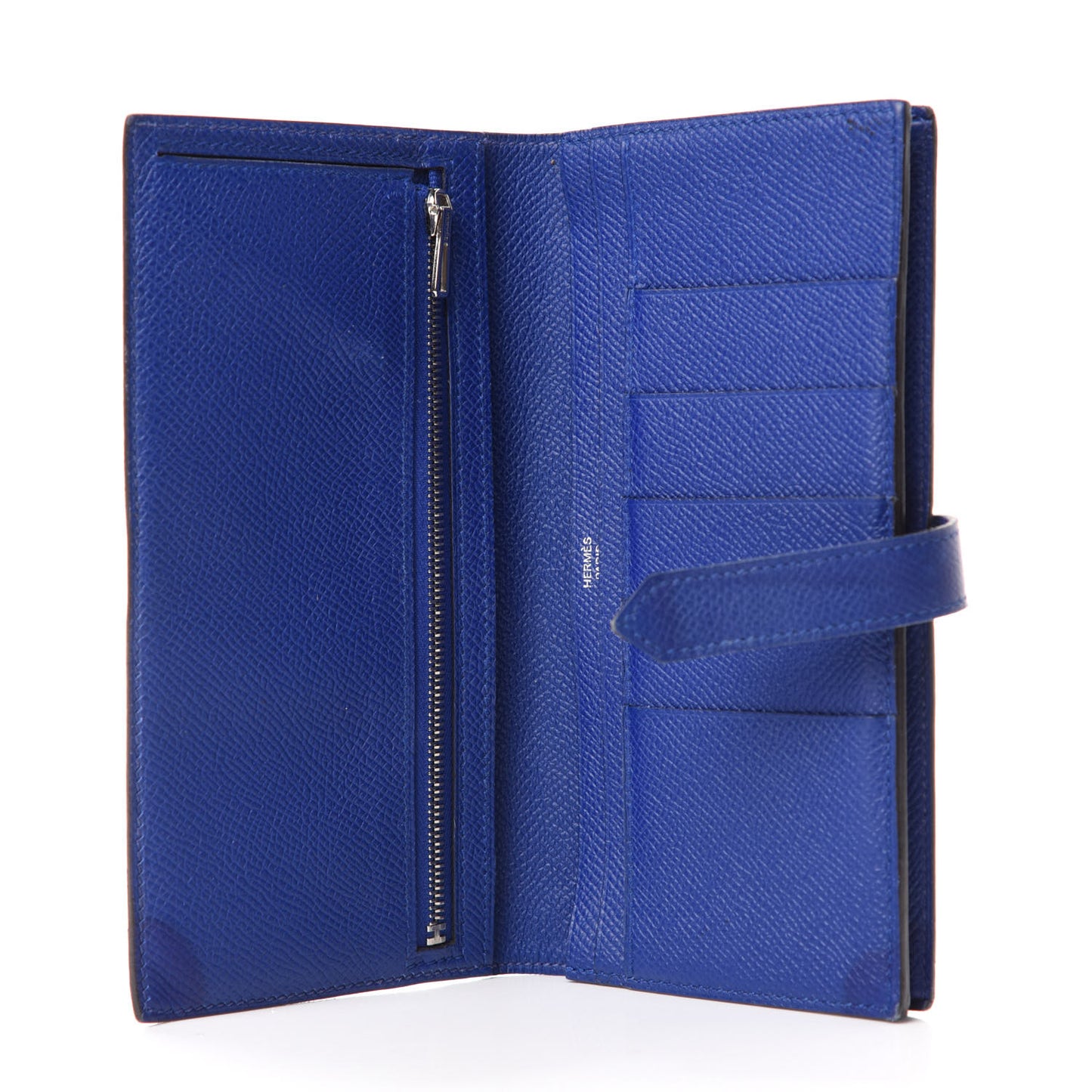 Epsom Bearn Gusset Wallet Bleu Electrique
