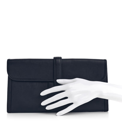 Hermes Swift Jige Elan 29 Clutch Bleu Indigo 2 of 8