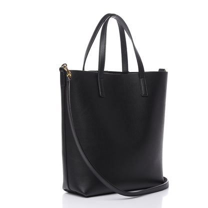 Saint Laurent Calfskin Toy Shopping Tote Black 3 of 10