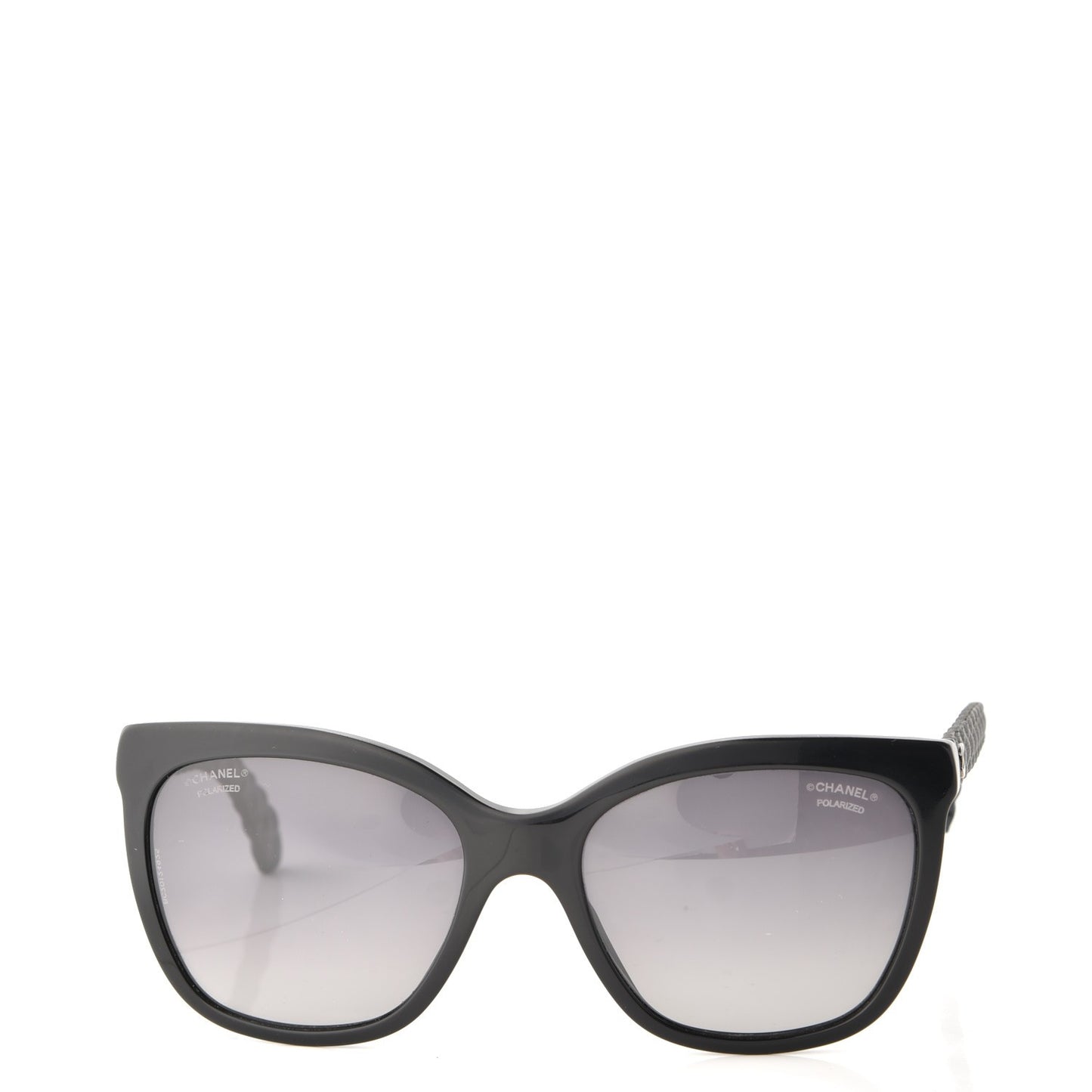 Quilted CC Sunglasses 5288-Q Black