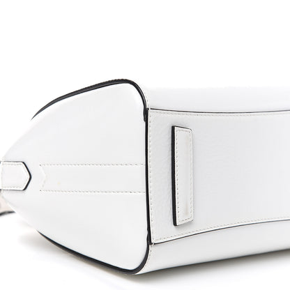 Givenchy Crinkled Patent Calfskin Mini Antigona White 8 of 10