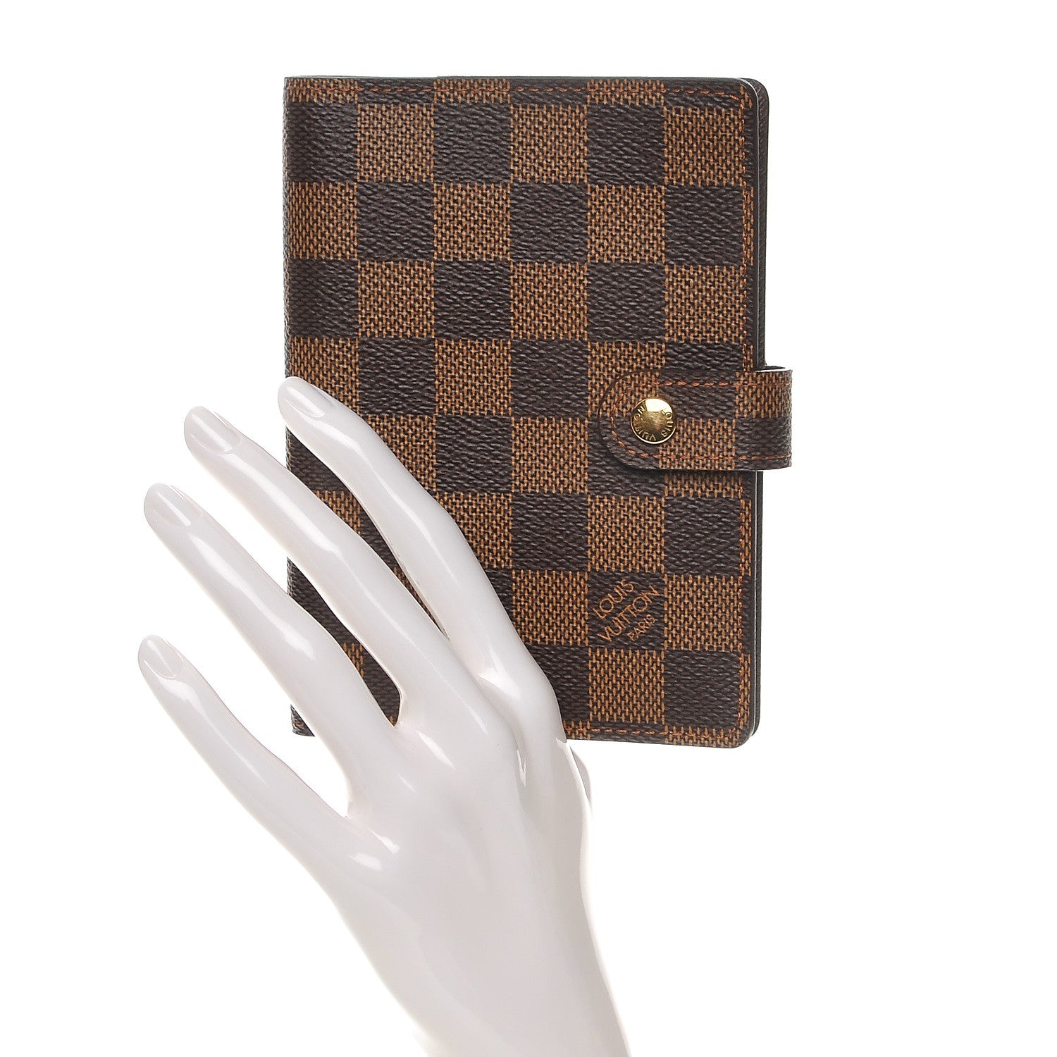 Louis Vuitton Damier Ebene Small Ring Agenda Cover 2 of 6