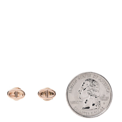 Hermes 18K Rose Gold TPM Farandole Stud Earrings 2 of 5