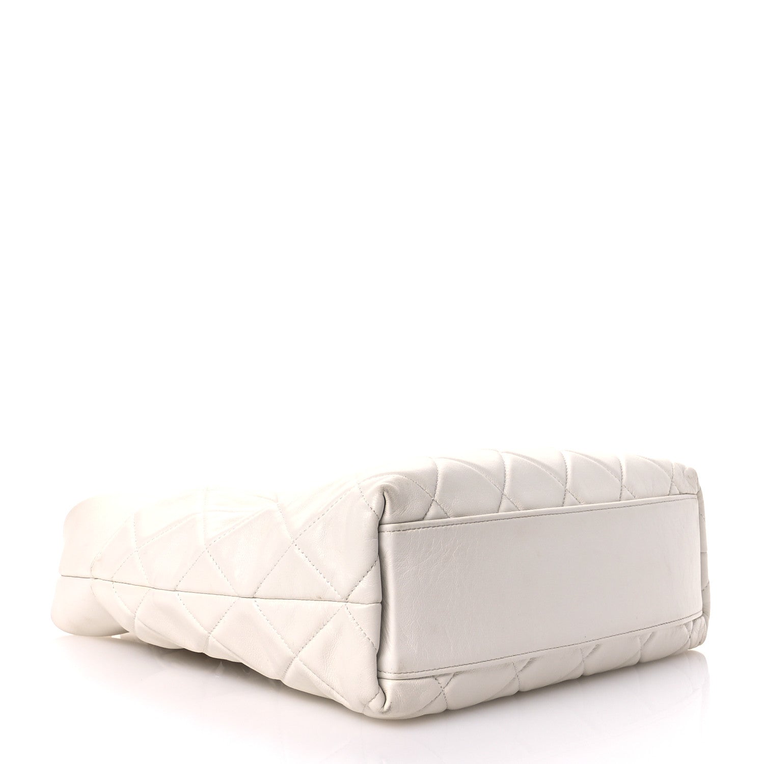 Chanel Calfskin Quilted Close To Me Hobo White 4 of 11