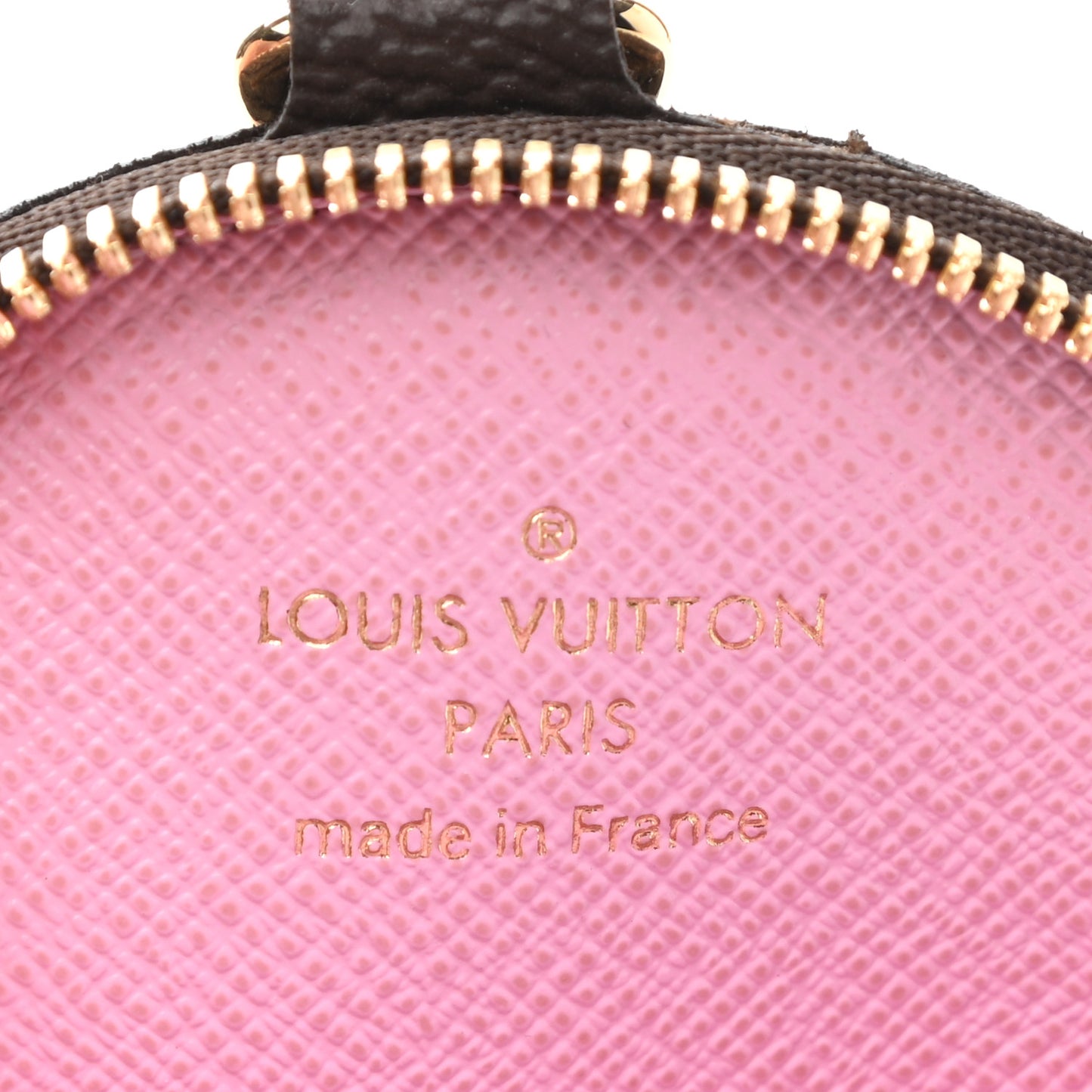 Monogram 2021 Christmas Animation Japanese Garden Round Coin Purse Wisteria Pink