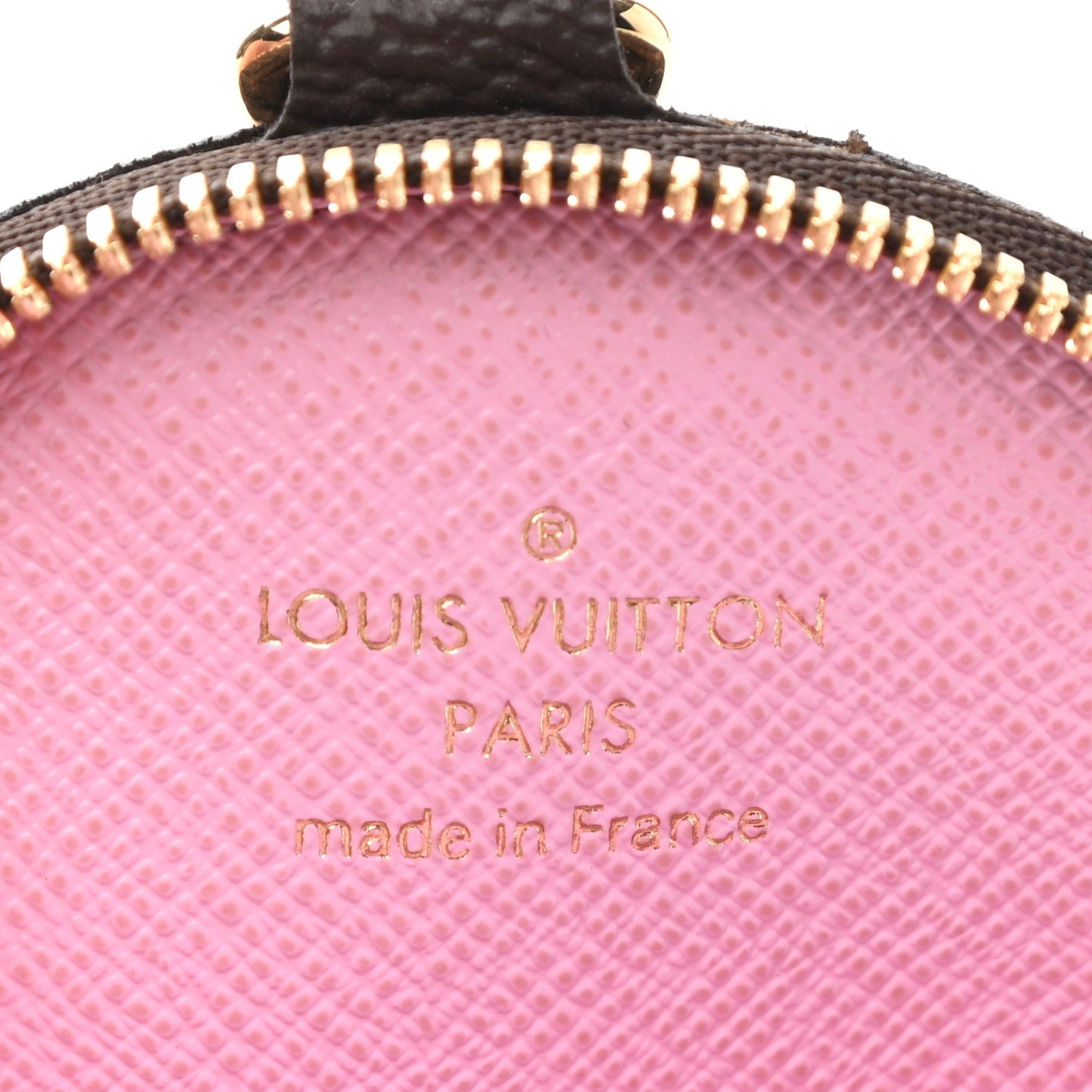 Louis Vuitton Monogram 2021 Christmas Animation Japanese Garden Round Coin Purse Wisteria Pink 6 of 6