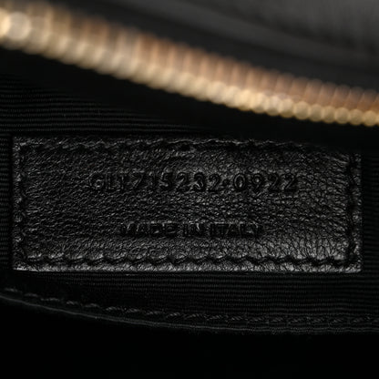 Saint Laurent Calfskin Matelasse Monogram Lou Camera Bag Black 7 of 10