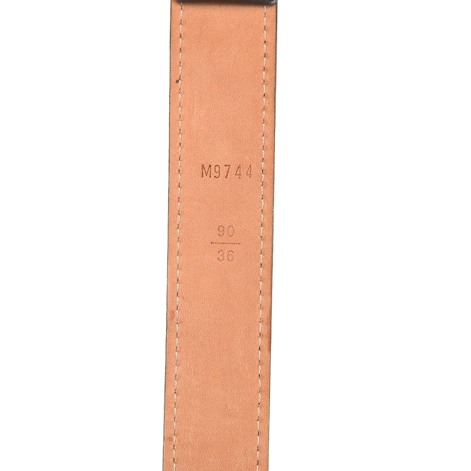 Louis Vuitton Damier Ebene Mini 25mm Belt 90 36 6 of 8