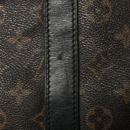 Louis Vuitton Monogram Macassar Keepall Bandouliere 55 15 of 16
