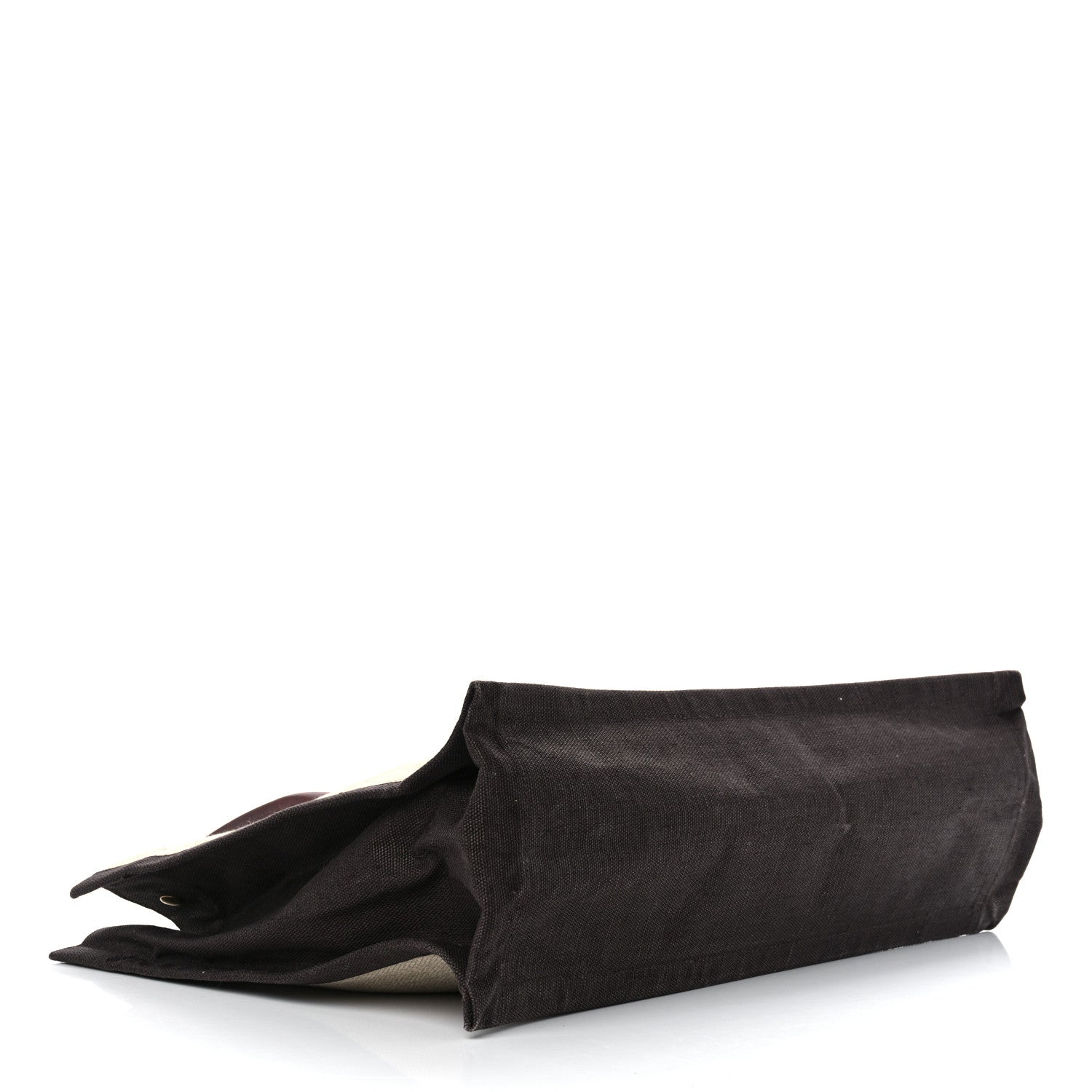 Saint Laurent Linen Calfskin Rive Gauche Tote Natural 4 of 14
