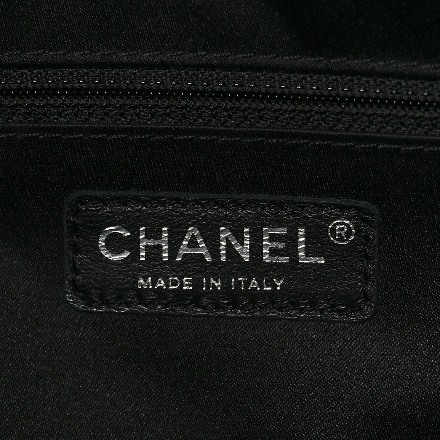 Chanel Caviar Quilted XL Grand Shopping Tote GST Black 8 of 12