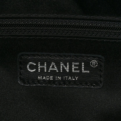 Chanel Caviar Quilted XL Grand Shopping Tote GST Black 8 of 12