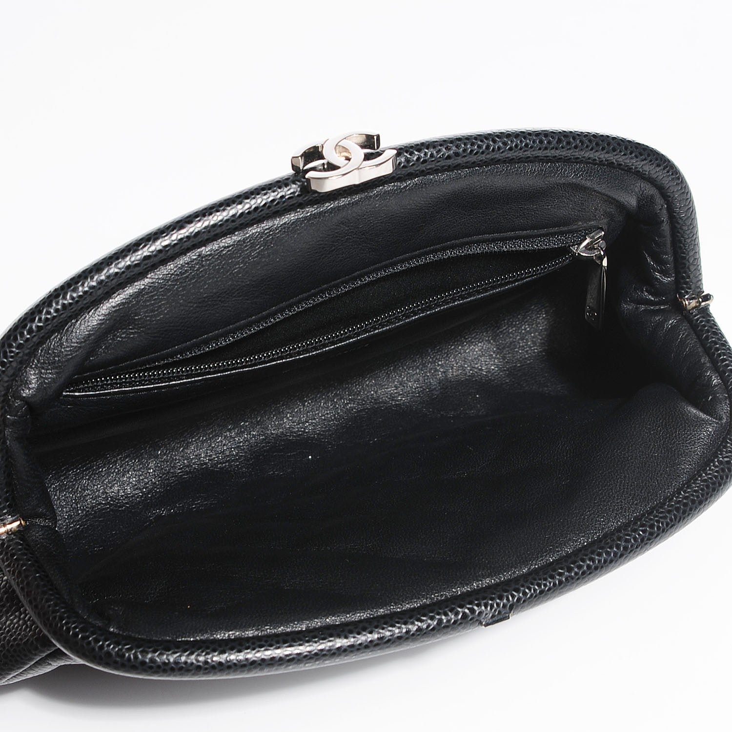 Chanel Caviar Quilted Timeless Clutch Black 5 of 7