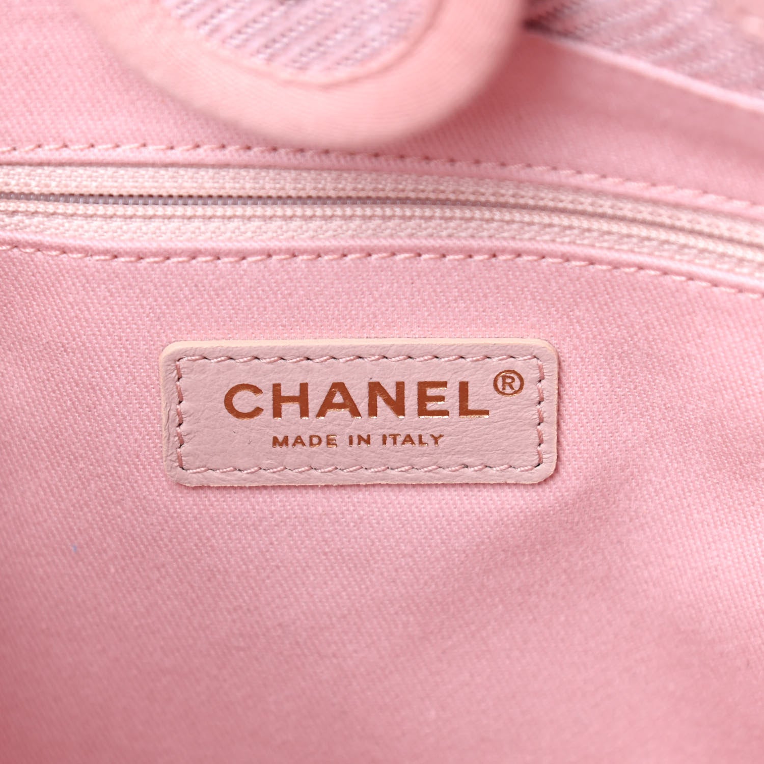 Chanel Mixed Fibers Calfskin Mini Deauville Tote Rose Pink 6 of 10