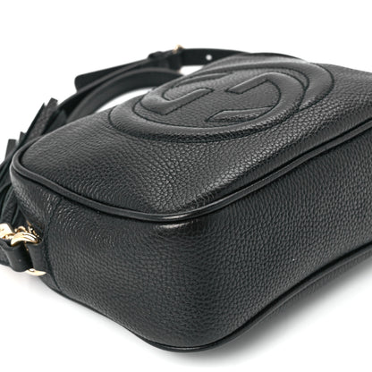 Gucci Pebbled Calfskin Small Soho Disco Bag Black 11 of 12