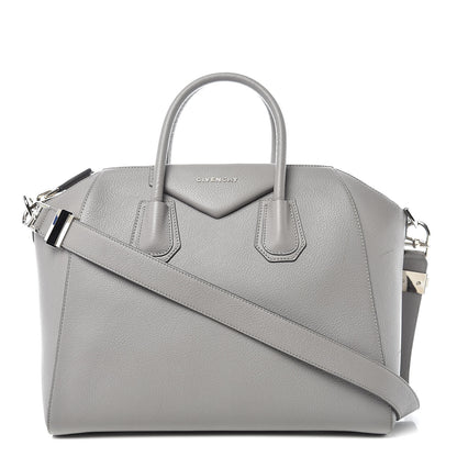 Givenchy Sugar Goatskin Medium Antigona Pearl Grey 1 of 14