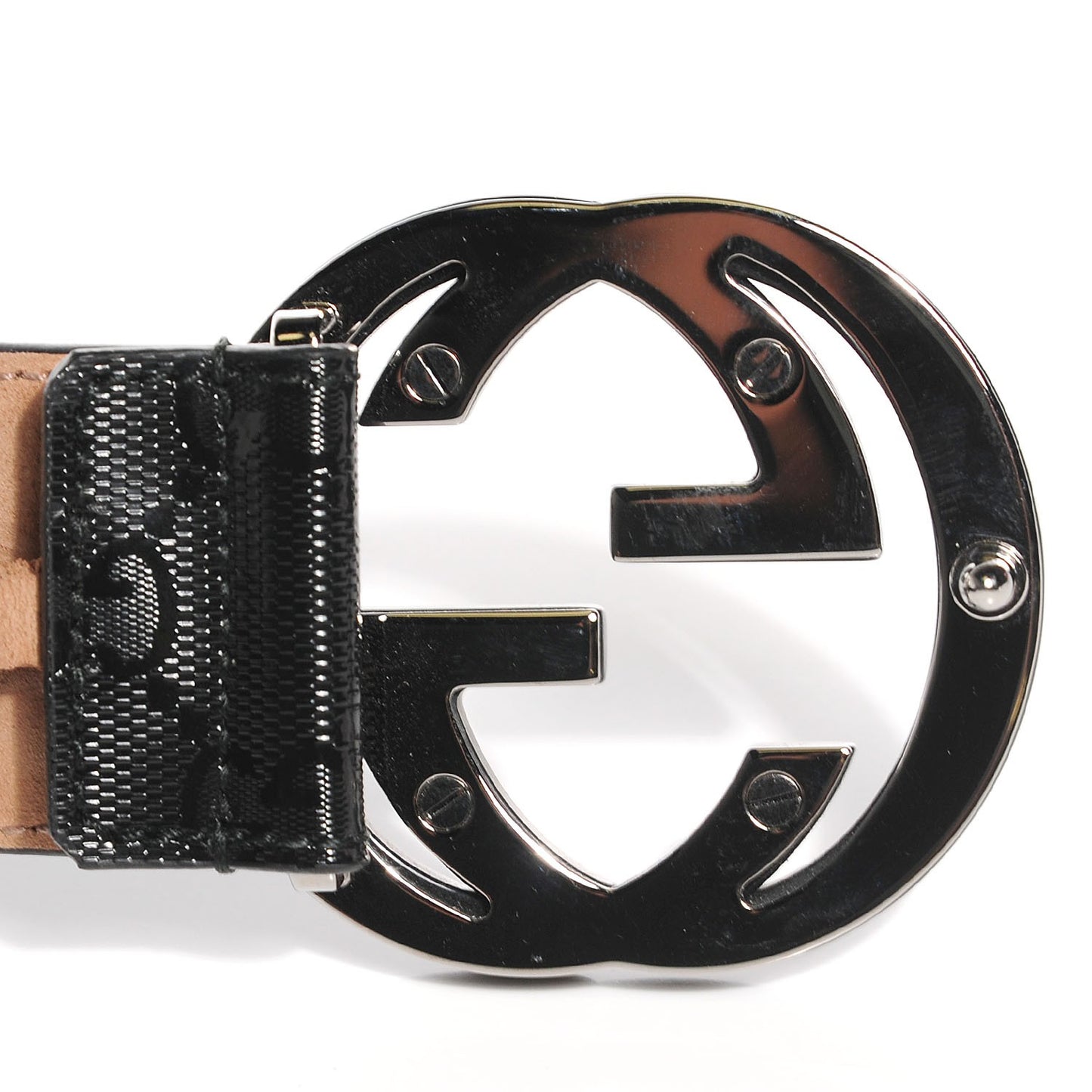 Imprime Monogram Interlocking G Belt 95 38 Black