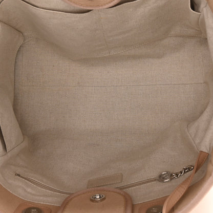 Chanel Mixed Fibers Medium Deauville Tote Beige 6 of 11