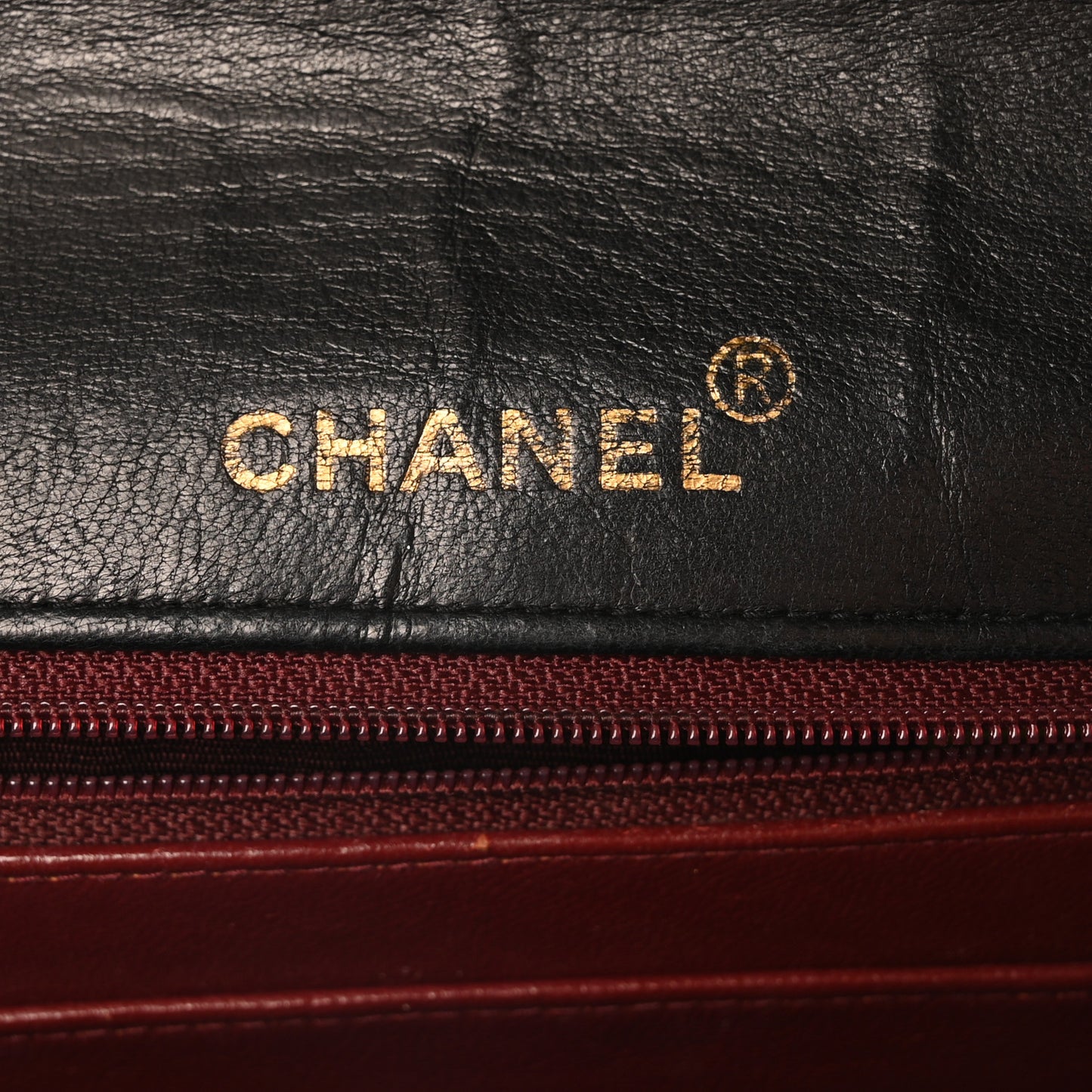 Lambskin Quilted Medium Mademoiselle Single Flap Black