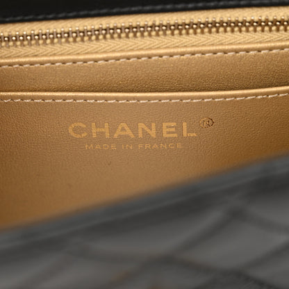 Chanel Lambskin Quilted Mini Pearl Crush Flap Black 7 of 11