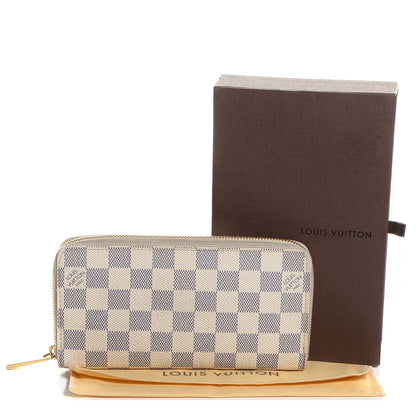 Louis Vuitton Damier Azur Zippy Wallet 5 of 8