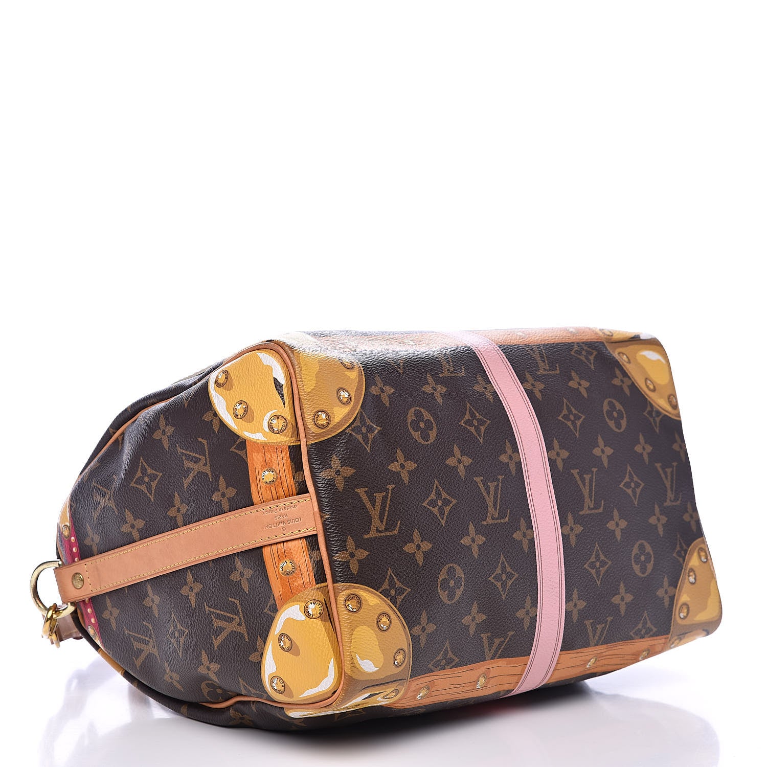 Louis Vuitton Monogram Summer Trunks Speedy Bandouliere 30 4 of 17