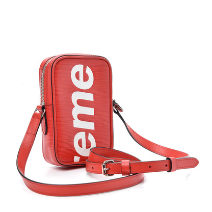 Louis Vuitton X SUPREME Epi Danube PPM Red 3 of 8