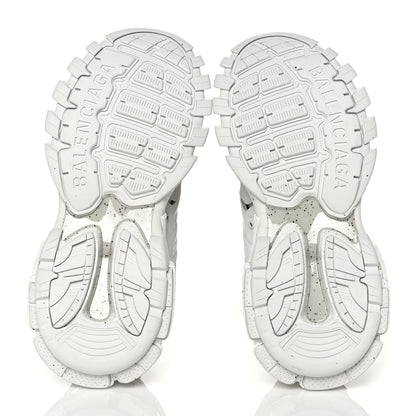 Balenciaga Rubber Mesh Fabric Monocolor Recycled Sole Womens Track Sneakers 38 White 6 of 9