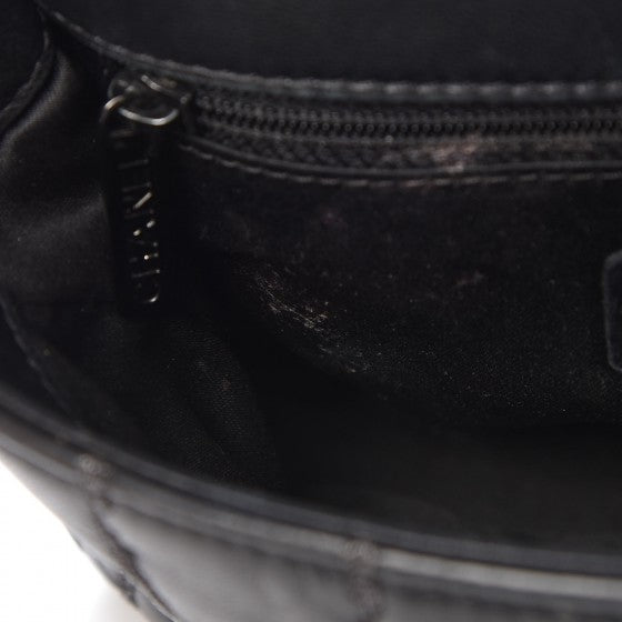 Chanel Lambskin Vertical Stitched Mini Flap Black 14 of 25